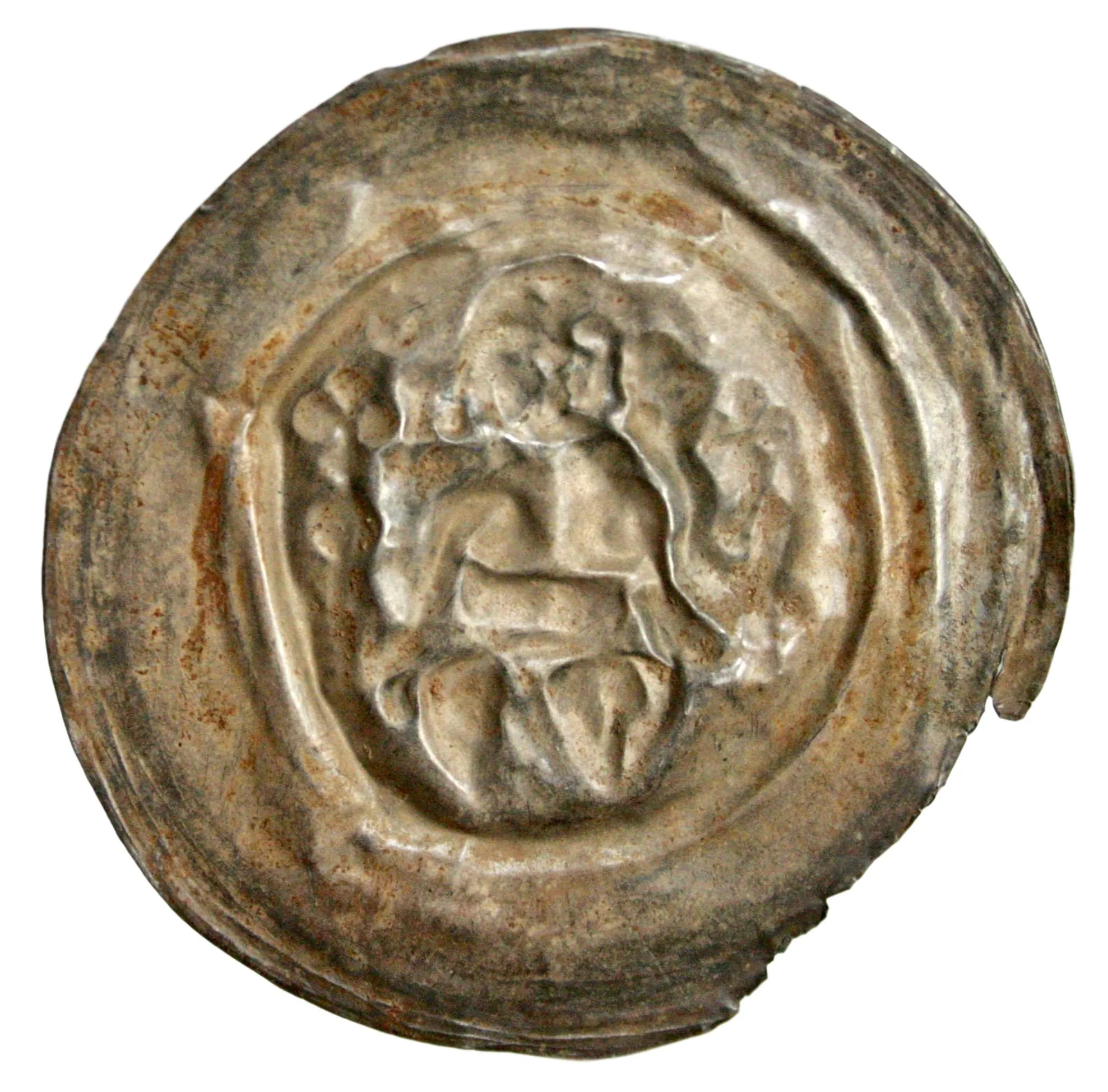 Germany, impressive brakteat 1197-1221 - Image 2