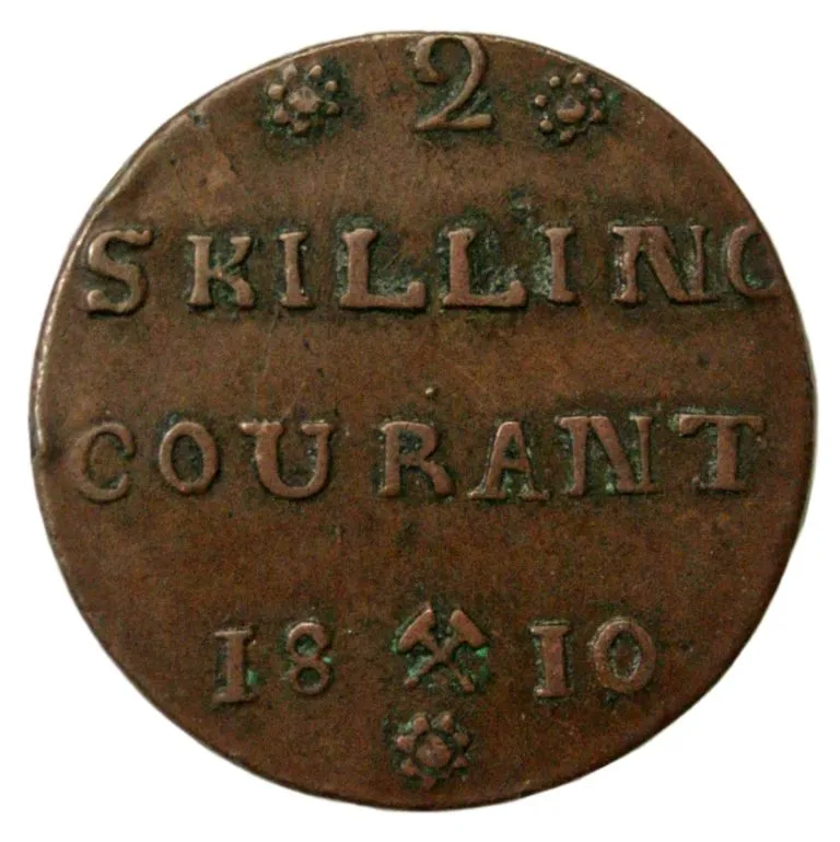 2 skilling 1810
