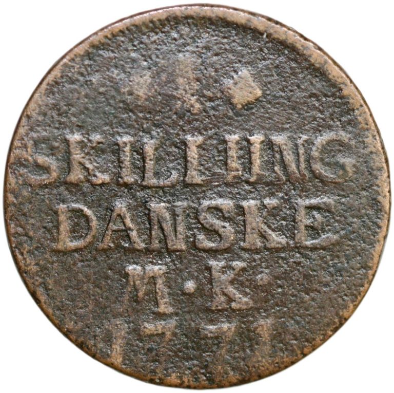 1 “SKILLIING MK” 1771