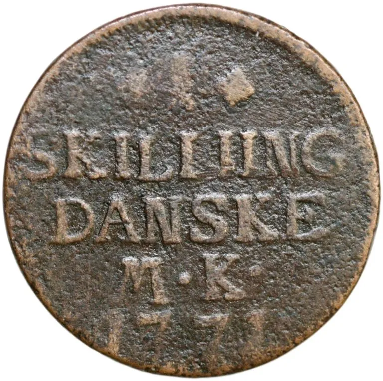 1 “SKILLIING MK” 1771