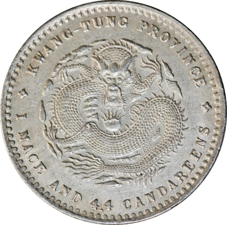 China, 20 cents 1890-1908