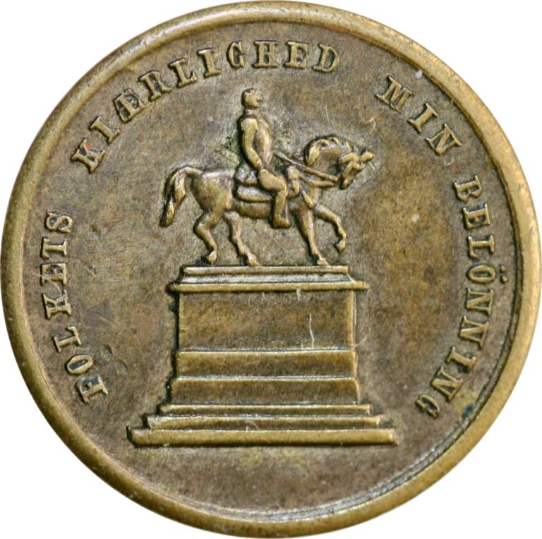 The unveiling of the King Carl XIV Johan statue in 1875