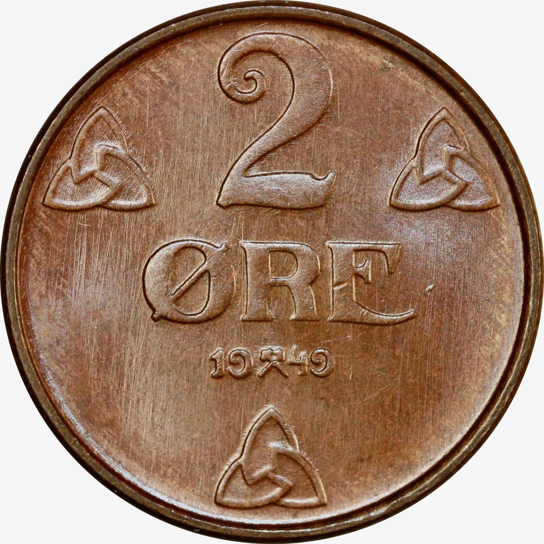 2 øre 1949 (choice)!