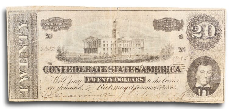 USA, 20 dollar 1864