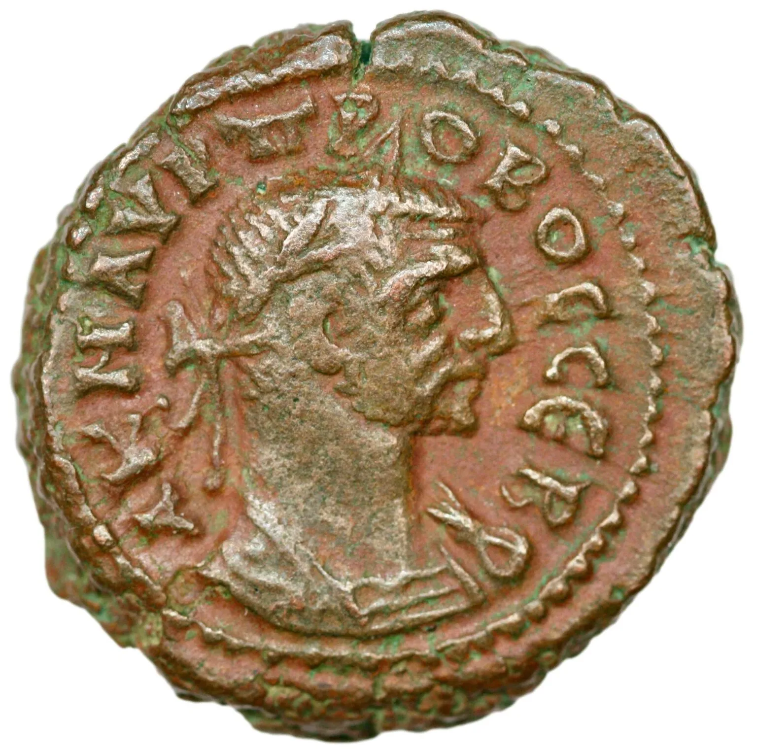 Billon tetradrakme fra keiser Probus (277/8 e. Kr.)