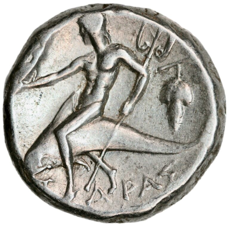 Didrakme fra Tarentum (ca. 272-240 f. Kr.)