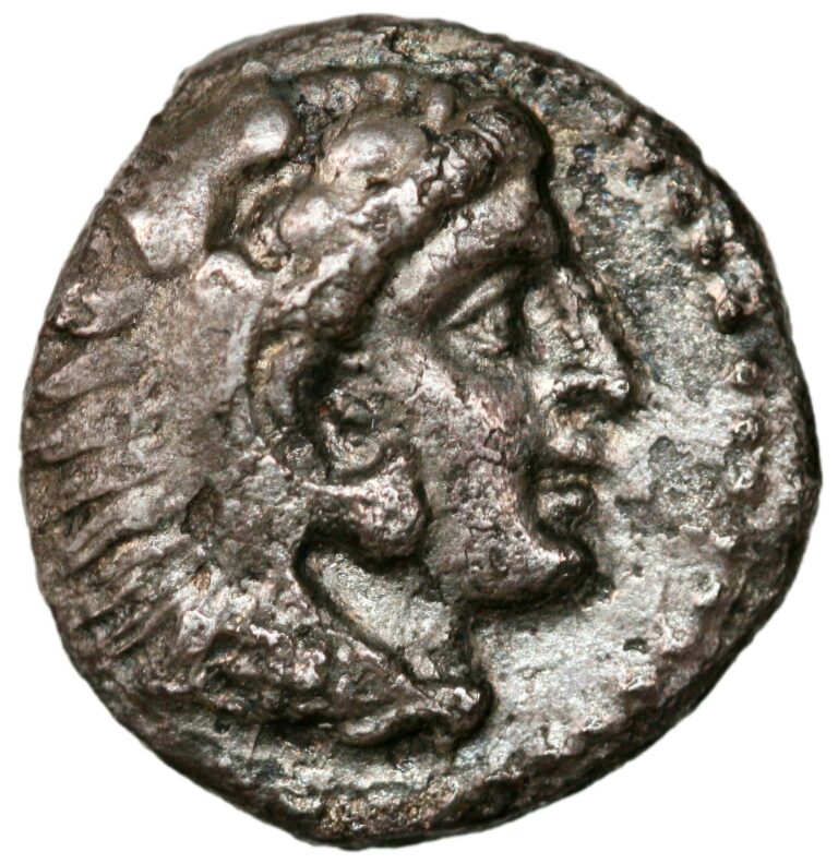 Hemidrachm from Alexander the Great (336-323 BC)