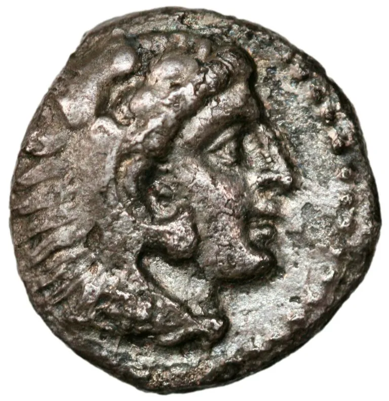 Hemidrachm from Alexander the Great (336-323 BC)