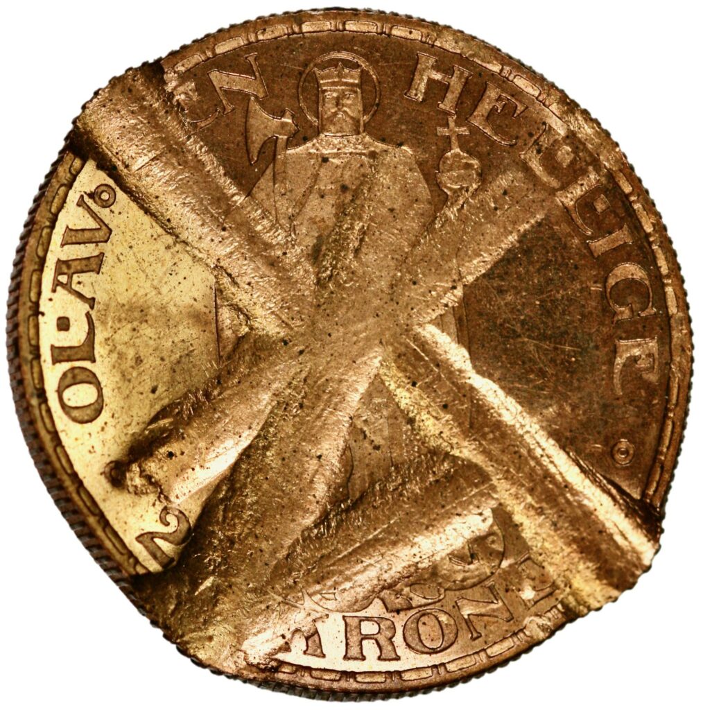 20 Kroner Test Proof Coin 1909