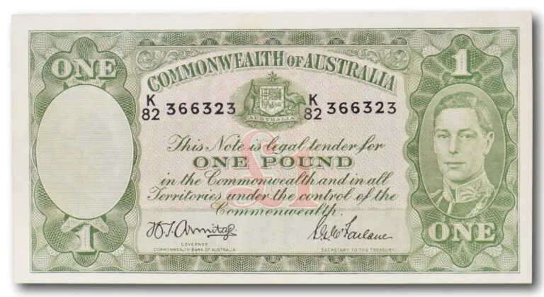 Australia, 1 pound 1942