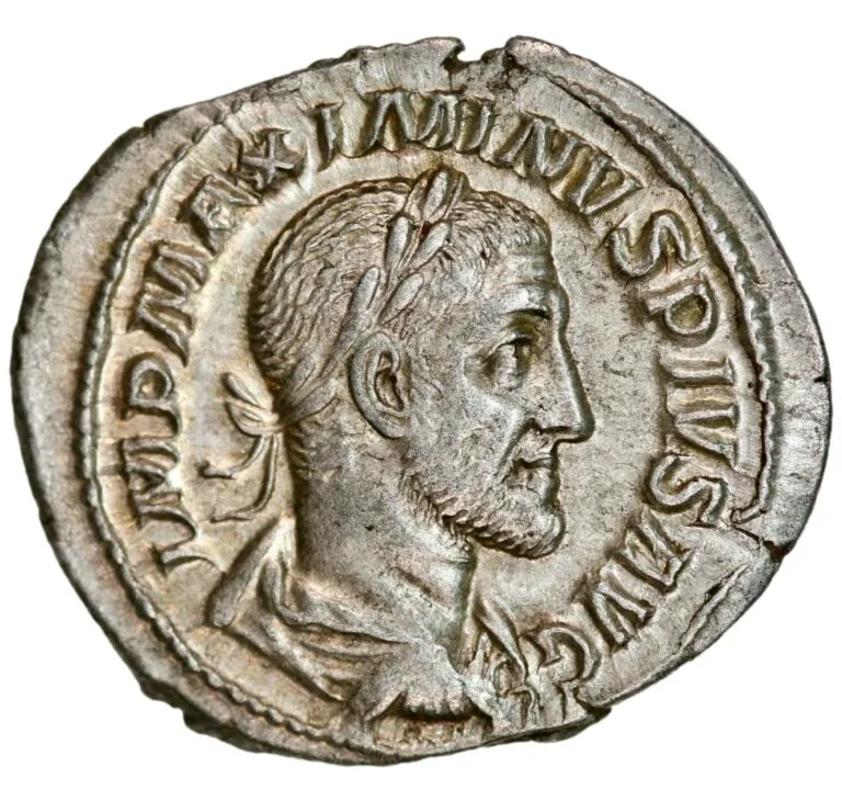 Denarius from Emperor Maximinus I (236 AD)
