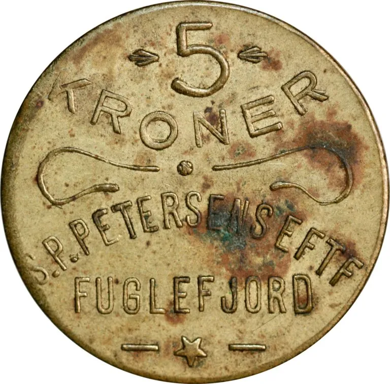 Faroe Islands, 5 kroner 1929-1933