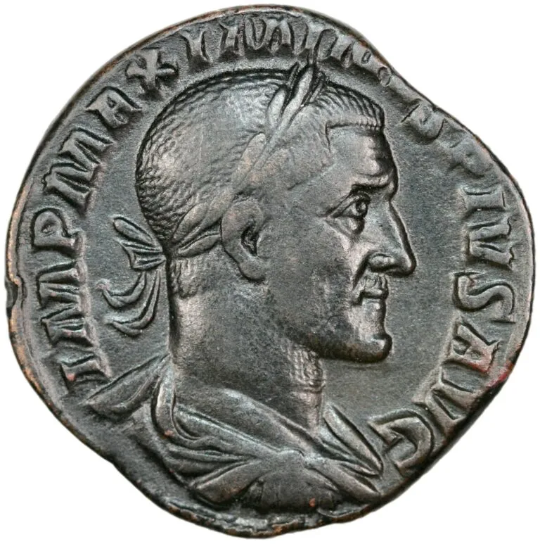 Sestertius from Emperor Maximinus I (236-238 AD)