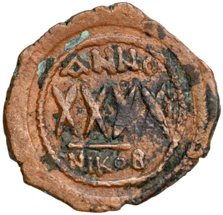 Follis from Emperor Phokas (602/3 AD)