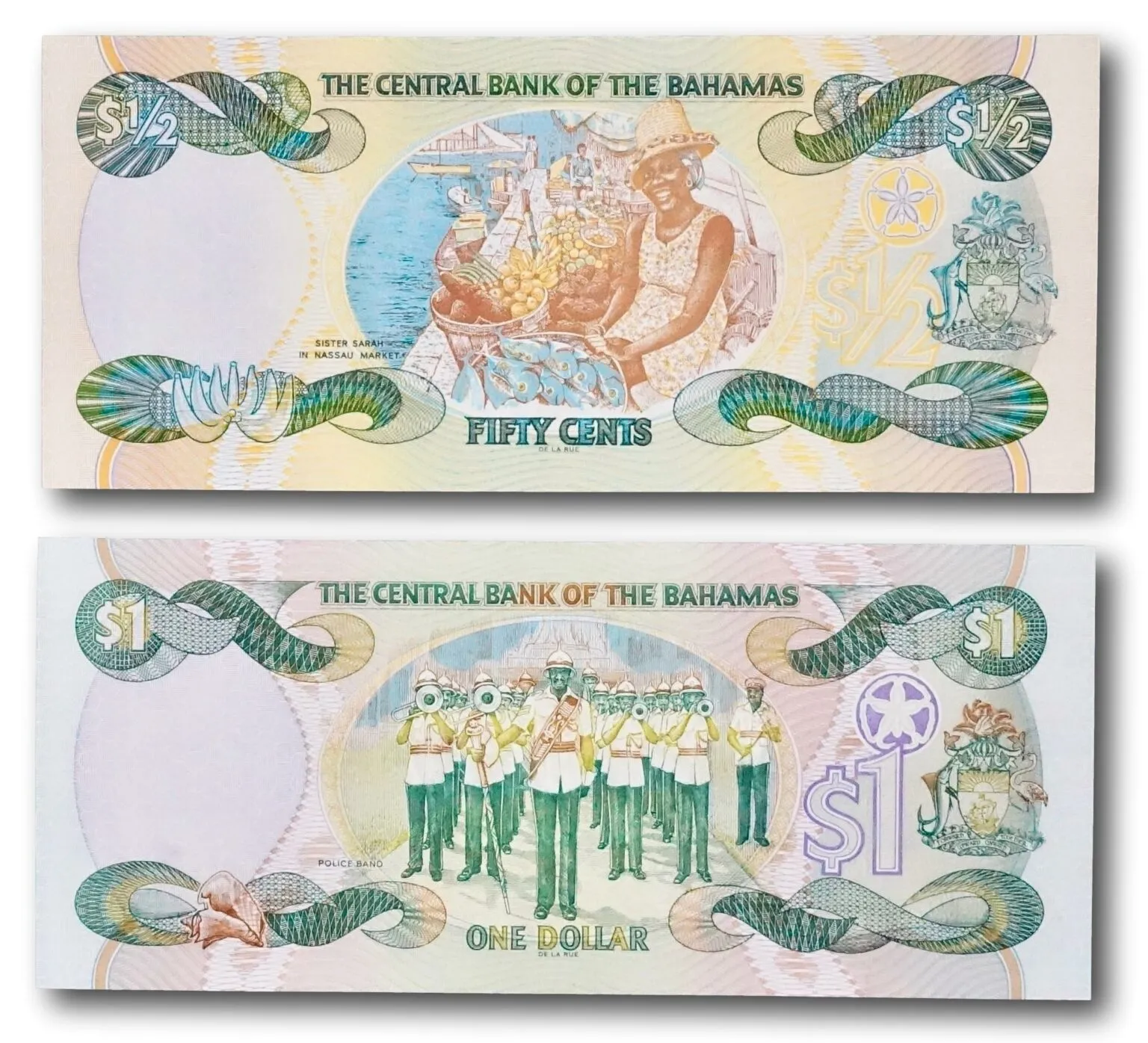 Bahamas, 1 dollar & 50 cents 2001 - Image 2