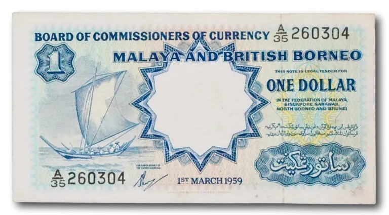 Malaya og Britisk Borneo, 1 dollar 1959