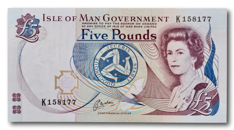 Isle of Man, 5 pund 1983