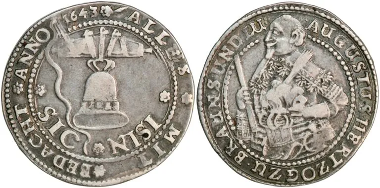Germany, 1/2 reichsthaler 1643