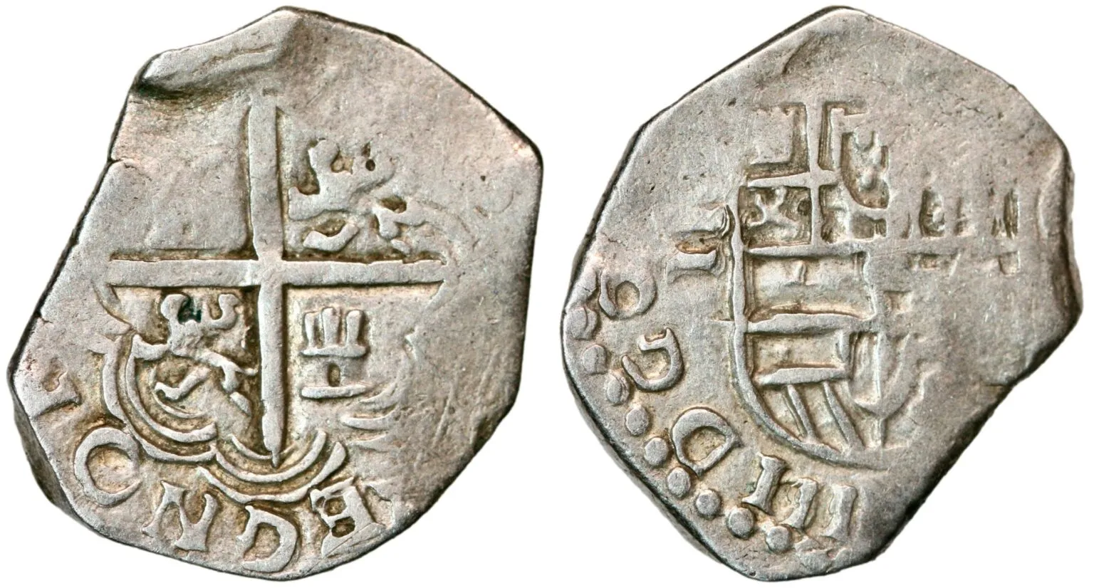 Spain, 2 reales 1599-1621