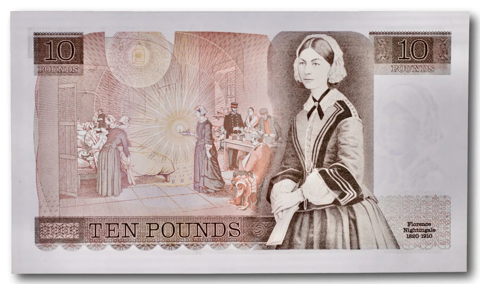 Great Britain, 10 pounds 1975-1992 - Image 2