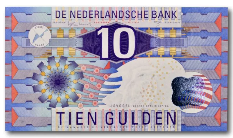 Nederland, 10 gulden 1997
