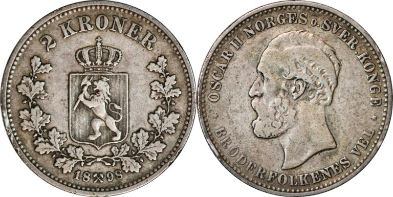 2 kroner 1898