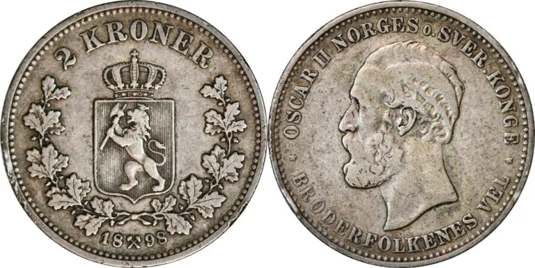 2 kroner 1898