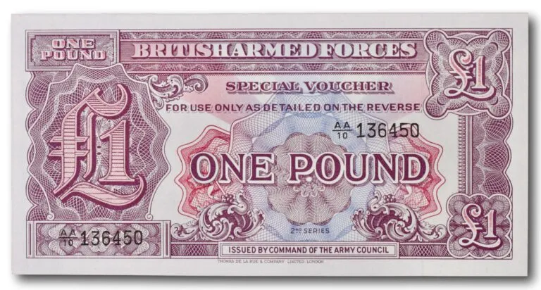 British Armed Forces, 1 pound 1948