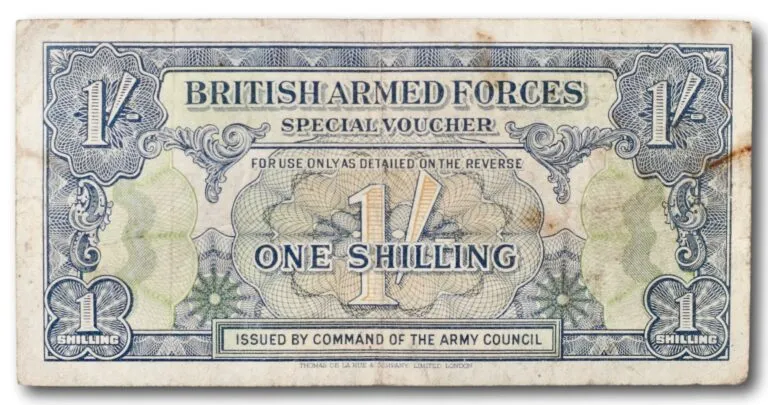 British Armed Forces, 1 shilling 1946