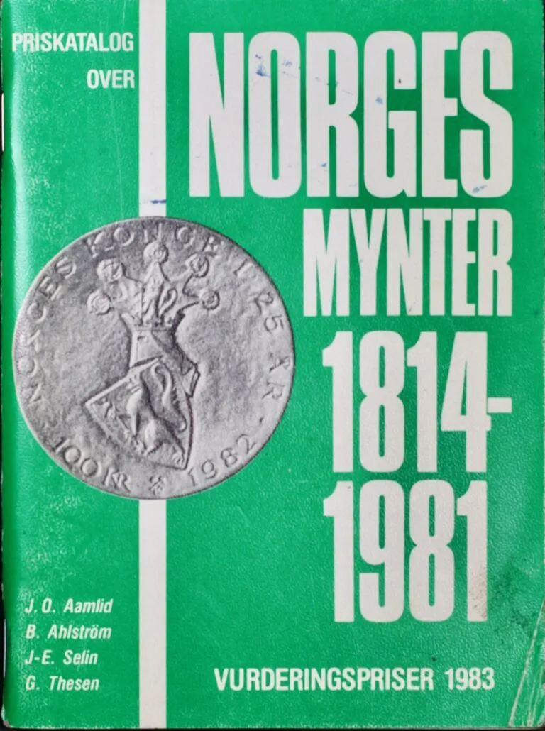 Norges mynter 1982