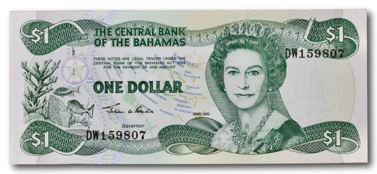 Bahamas, 1 dollar 2002