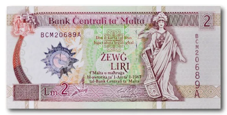 Malta, 2 liri 1989