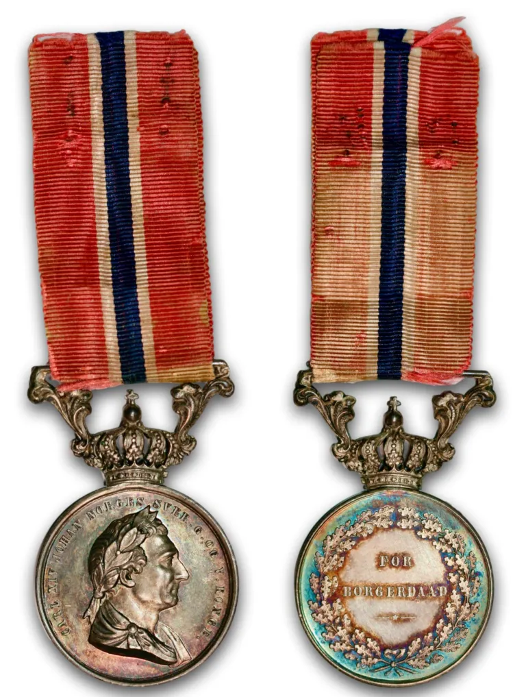 Norway, Medal for Outstanding Civil Service (1867-1907)