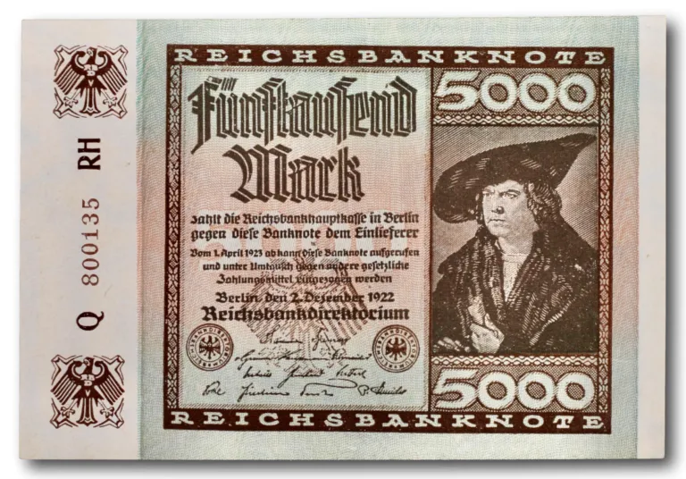 Tyskland, 5000 mark 1922