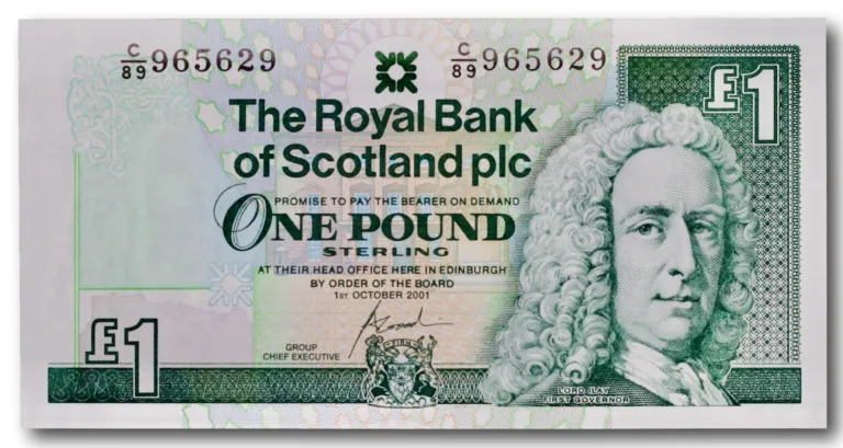 Scotland, 1 pound 1987-2007