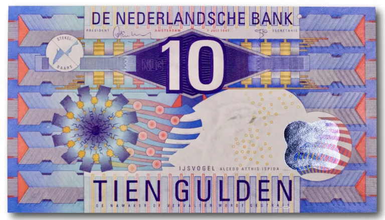 Nederland, 5 gulden 1989-1997