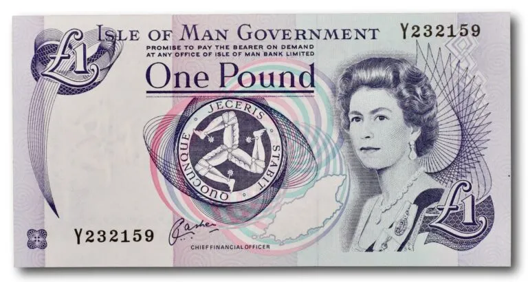 Isle of Man, 1 pund 1983