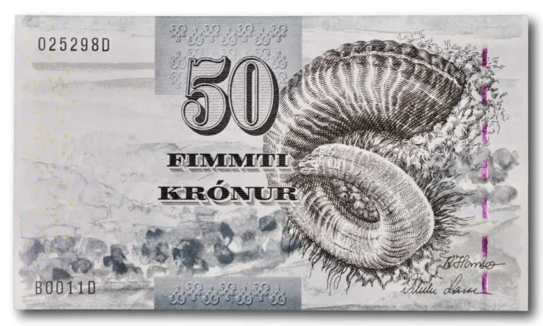 Faroe Islands, 50 krónur 2002