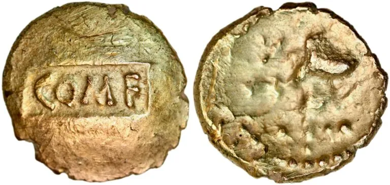 Stater (gold!) from King Tincomarus (ca. 25 BC – 10 AD)