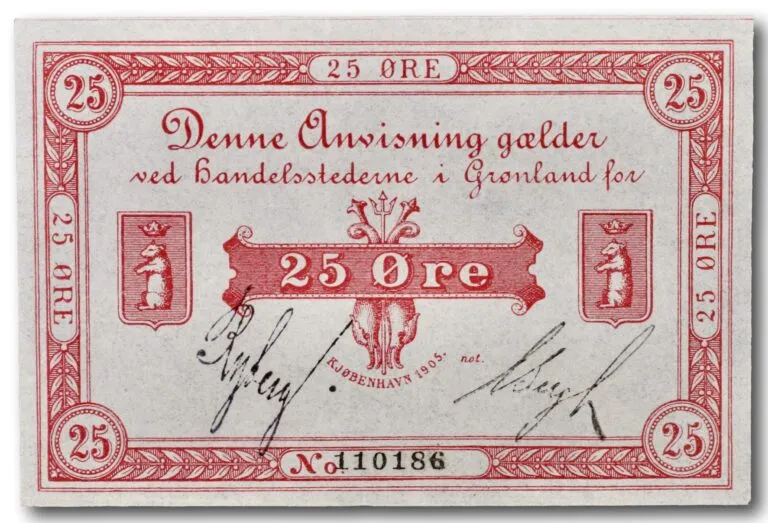 Greenland, 25 øre 1905