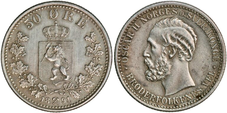50 øre 1891