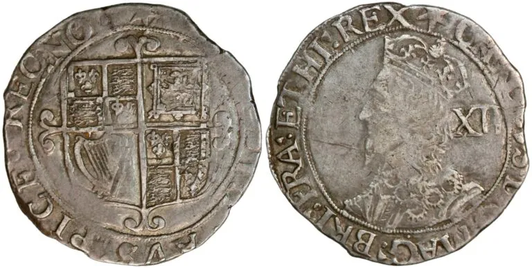 England, shilling 1625-1642