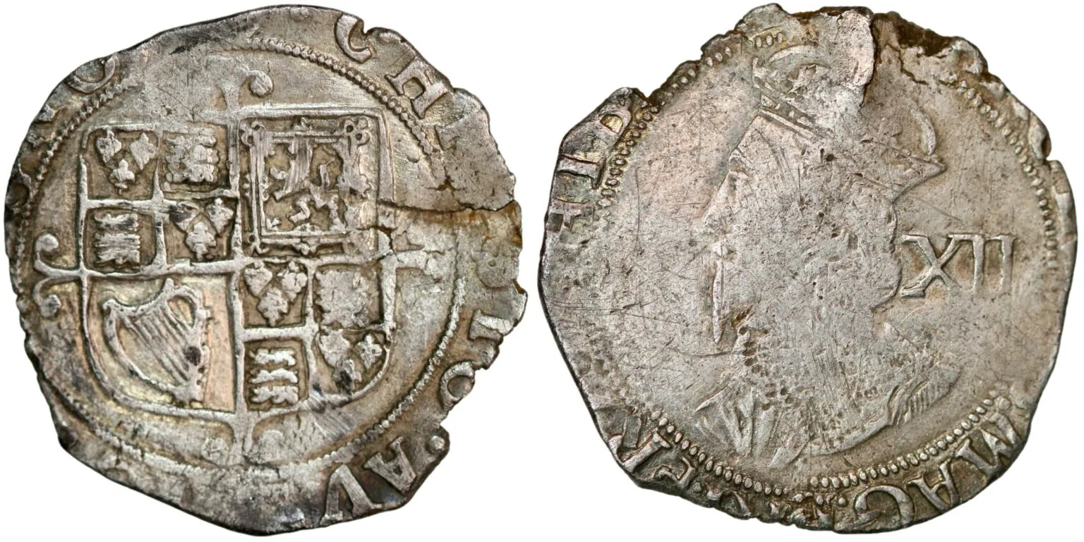 England, shilling 1625-1642