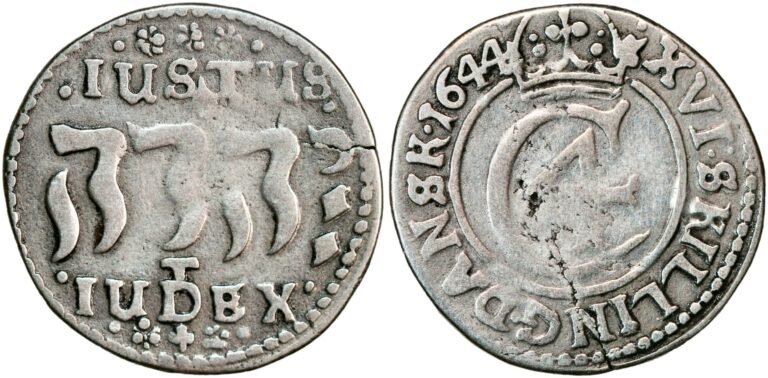 Norway, 1 mark 1644