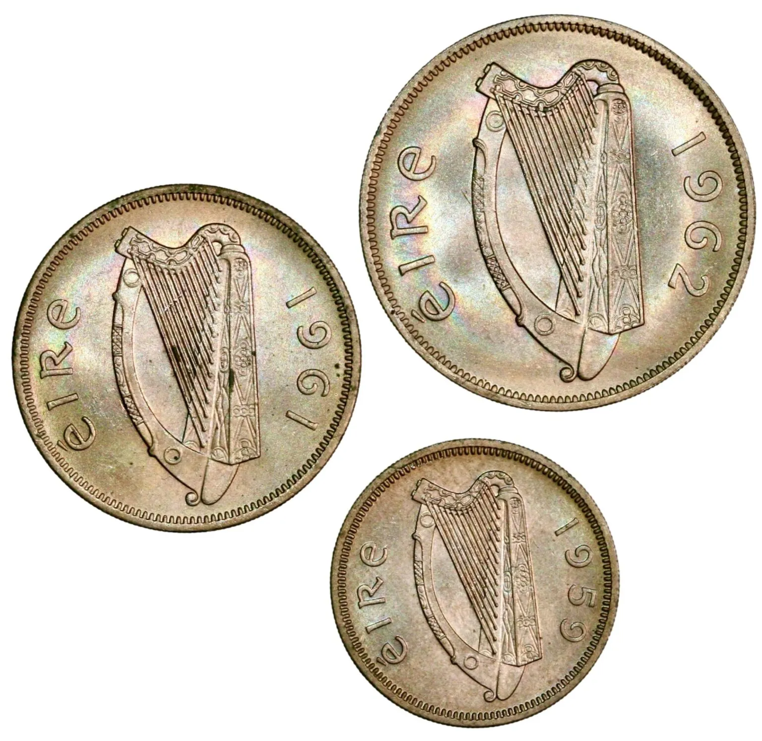 Ireland, three mint state coins - Image 2