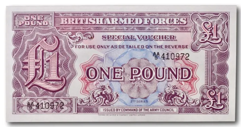 British Armed Forces, 1 pound 1948