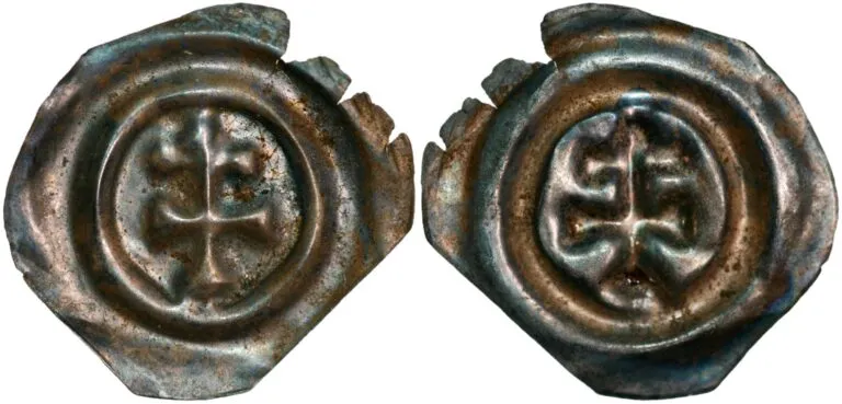 Norway, brakteat 1177-1202 – Ex. Myntgalleriet 1995