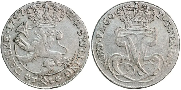24 skilling 1757