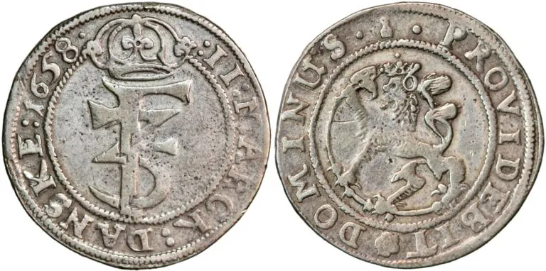 Norway, 2 mark 1658