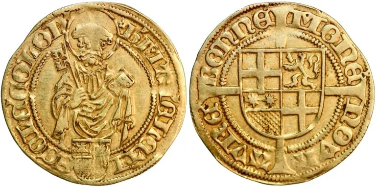 Tyskland, goldgulden (gull!) 1476-1481